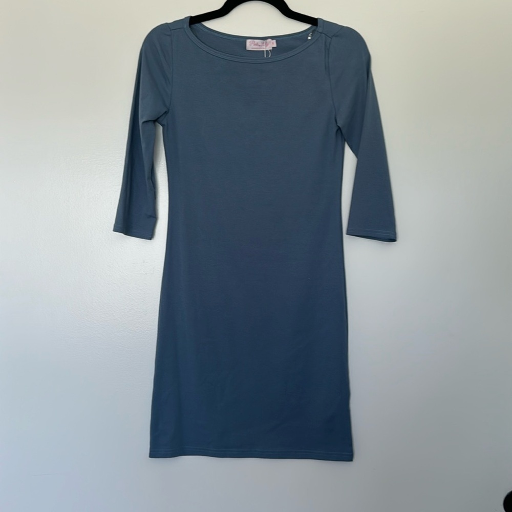 NWT Pink Lily Quarter-Sleeve Dress